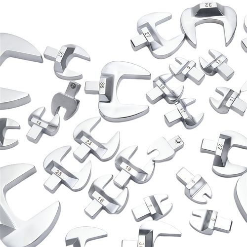 MARGARET扭力扳手开口头插件方头固定开口头9*12力矩扳手五金配件