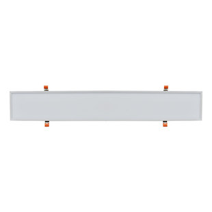 窄边框8mm超薄卡簧嵌入式LED平板灯石膏板吊顶开孔暗装长条面板灯