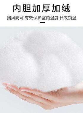 ?音挡风防寒保冬家用加厚棉门帘免打孔温帘69595棉门隔帘季保暖防