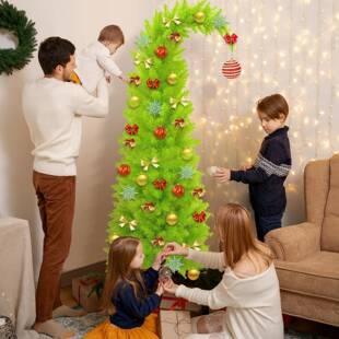 可弯铅造曲型人造圣笔树弯头诞圣诞树带ITT灯不带灯热销