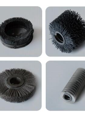 工业缠绕刷清机洗除尼龙丝空尘弹56003簧式毛刷械细心节处刷辊缠