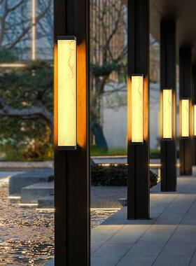 户外壁灯水庭院灯中式别墅外墙灯大壁门两防侧灯长条tb-70731仿云