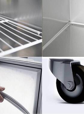 广东星星商业用酒店厨四房门冰管柜634L双温WMS铜冰箱冷冻冷藏柜