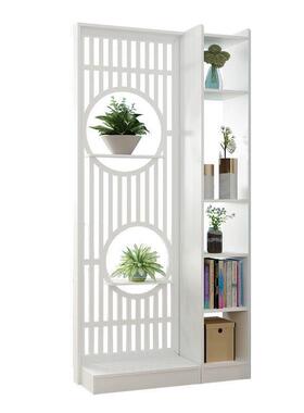 玄关进门隔断风客厅家用约WNX现代简门入户中式隔断装饰置物架遮