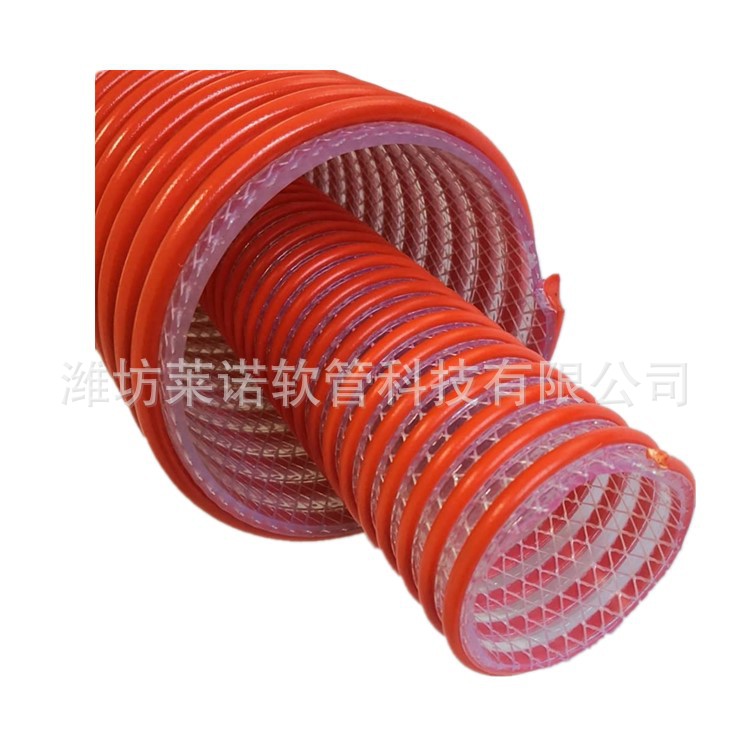 纤维增强PVC螺旋吸排软管