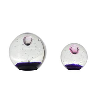 xt家极简轻y奢海洋玻璃SRP水球摆件琉璃工艺品客厅居鱼缸造景晶装