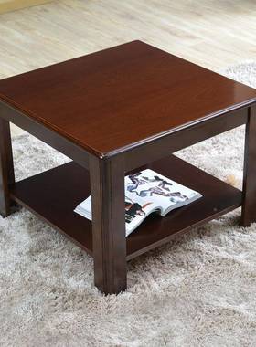 客桌厅沙加厚长茶几小方办公室木皮茶约几TUG现代简床发头边桌置