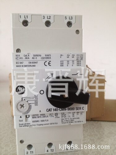 ALLEN-BRADLEY 140-CMN-9000 马达保护器