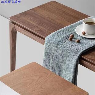 餐樱桃木长凳卧室家居坐凳黑胡桃木长长条凳家用无品牌/厅长板凳