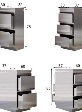 理店SGY发工具储柜不锈工钢美发工具柜子发廊专用具台收纳物柜带