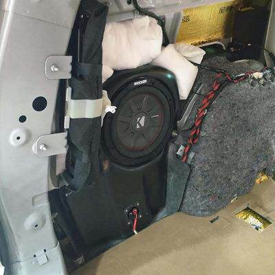 G8汽车音响低音L19528gT隐藏版stae1100低音炮10寸无源音箱体