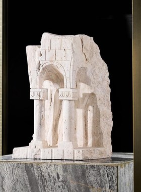 古希腊大理石雕塑装饰售楼部商场酒店大堂玄关高端氛围艺术品摆件