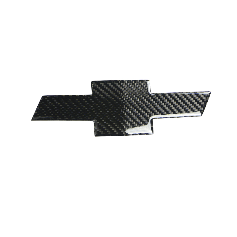 适用于雪弗兰探界者迈锐宝xl车标碳纤维前标贴改装创酷科鲁兹车标