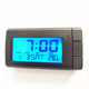 车用电子表 温度检测 日历表夜光时间一体 汽车温度计 车载时钟