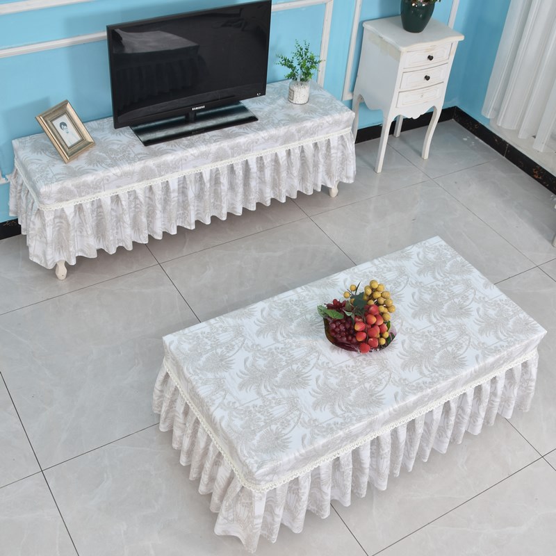 202新款桌布方形椭圆形防水防油茶几布垫电视柜罩餐厅客厅定制