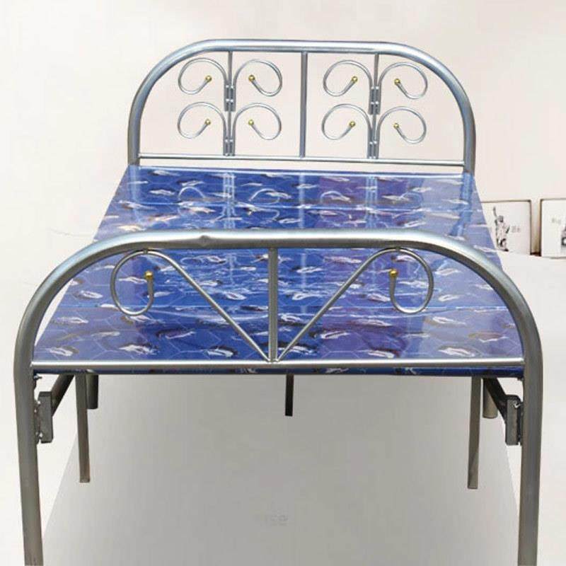 巴度四折羽毛床叠床酒店加折床单层床加厚钢管折床单VXS人床两折