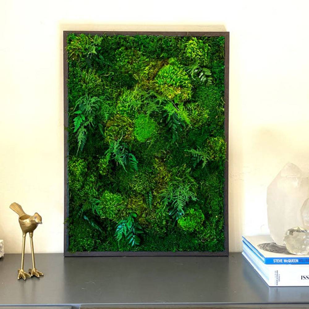 仿真绿植立体假植物相框装饰品墙花装饰盆景草坪装饰藤条植物