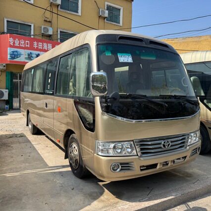 电动门中巴考斯特客车19-23座