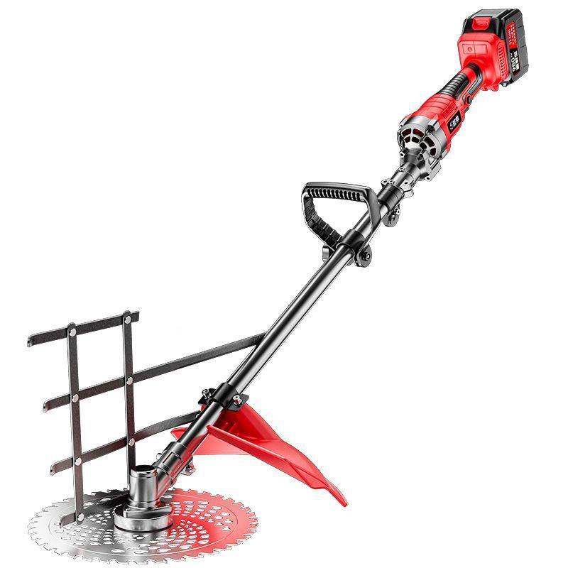 REG无型大功率割草机农用开刷荒电动锄用草机小家充电式打草除草