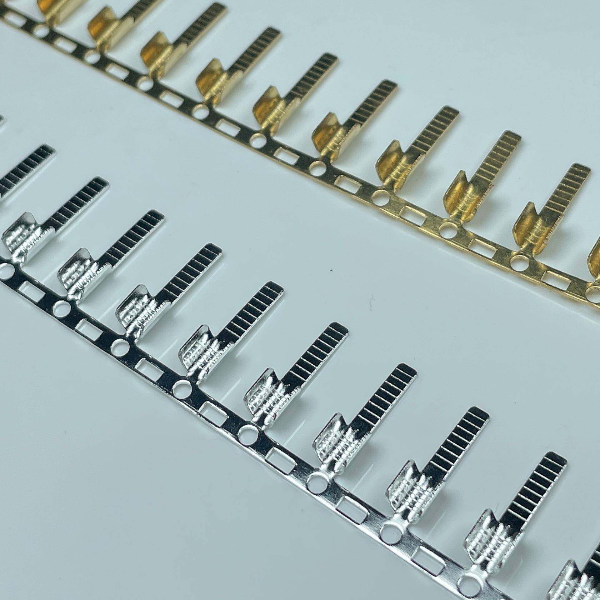 DB冷N3081.52-10形裸端头线耳压横片连接线端子片型插针插片6000/