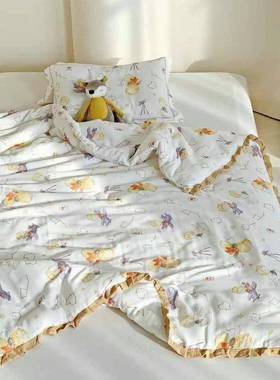 婴幼儿A类宝被可爱卡印花竹棉51521被芯儿童宝幼儿园春秋通加厚冬