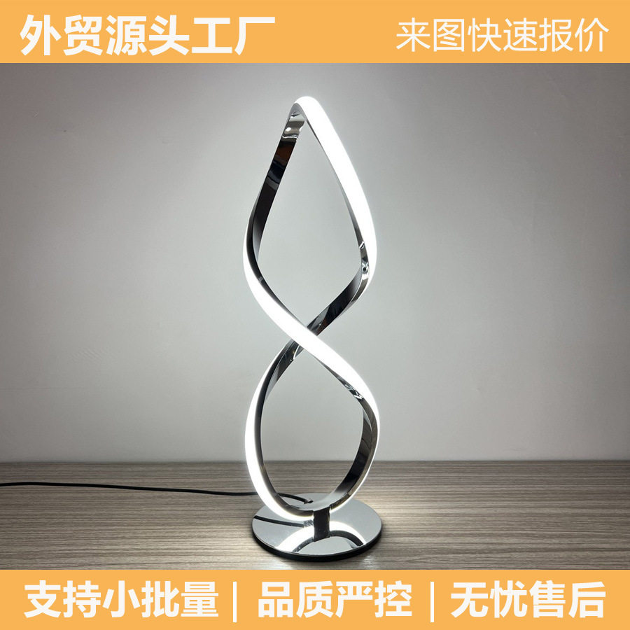 led台灯高亮小桌灯有插头氛围灯艺术仿古酒吧可调光护眼无极调光