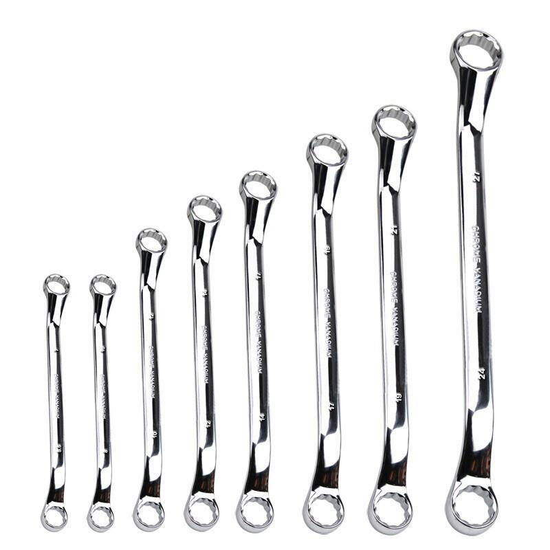 老A8套CR-V镜面止滑双头梅花扳手套437装A5.5-件24mmL317208