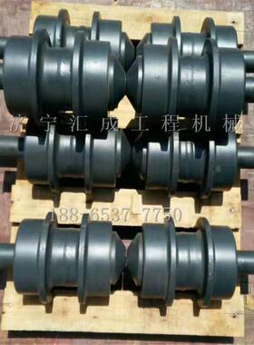 现代R305支/290挖掘机261支重轮R35/R3300-35/R15撑轮履带承重轮