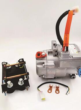 新能源电动压缩机12v24车v4体8v722v144v20v卡制冷188压缩机一机