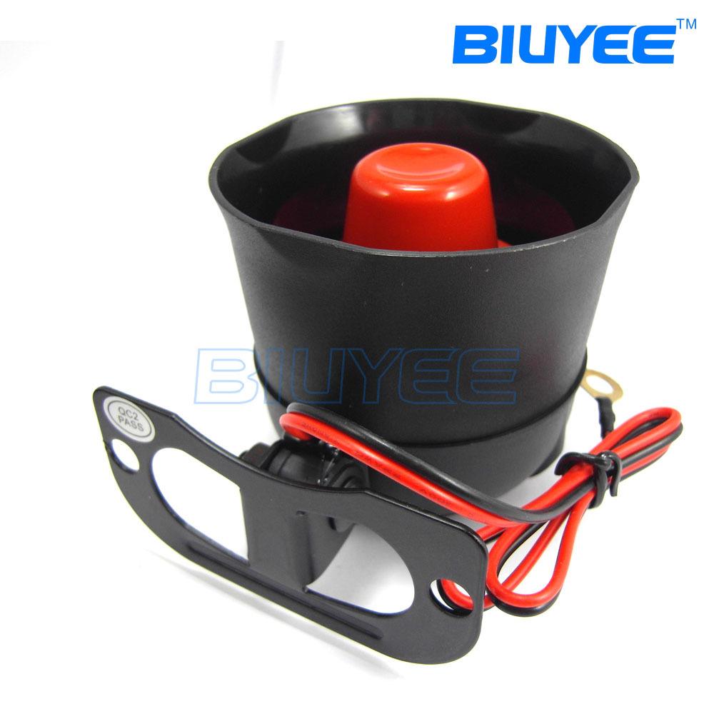 电商出口英文12V汽车报警器802-8152单向汽U器车防盗熊棕2947BIYE