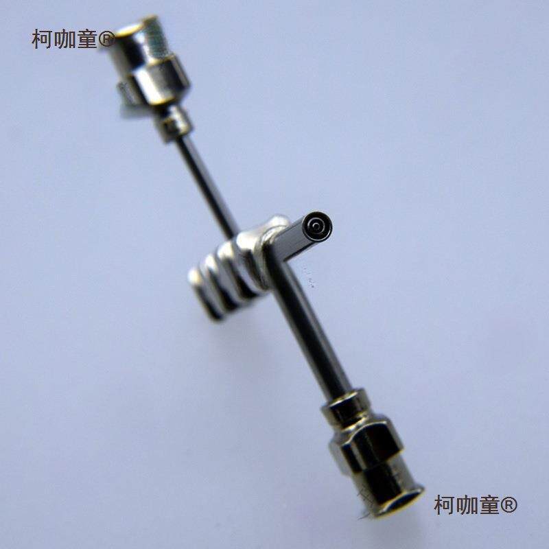 三空管同轴针头打印针头静电纺丝法咀针熔融湿壳核皮柯咖童芯中麦