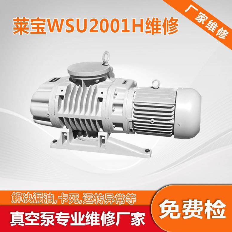 WAU1001莱495宝罗茨泵维修WSU001专业速保养leyold真b空泵快WH442