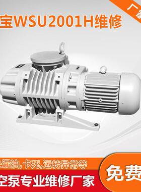 WAU1001莱495宝罗茨泵维修WSU001专业速保养leyold真b空泵快WH442