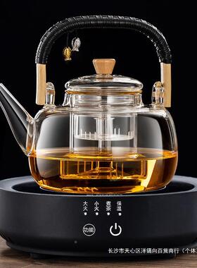 蒸煮一体玻璃茶壶L13大容量茶电JaSW2Af4陶炉加热.全自动煮器烧水