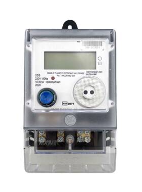 单相电式多费率电能表新22QWU50V出子口两项48电表高精度智型能