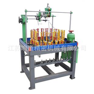 道XD响8锭服绳带编织40锭机48D高速编织4机装 螺丝绳编织机