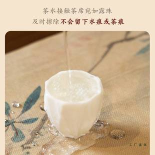 落花诗桌旗茶台桌布茶桌垫布茶席新中式禅意茶布茶桌防水茶旗