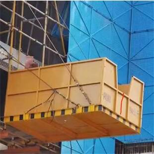 建筑施工卸料平台 悬挑式卸料平台 建筑工地施工悬挑式卸料料斗