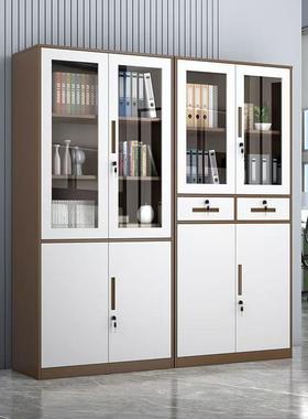 装文件柜色铁柜皮柜矮柜办公拆柜档案资料套柜带锁储物财务凭TTJ-