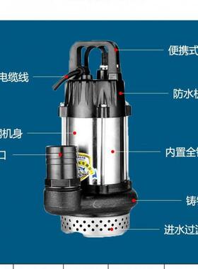 4宸翔V太阳能户外LCY农用灌抽水泵鱼塘循环水2V4860V直流溉抽水机