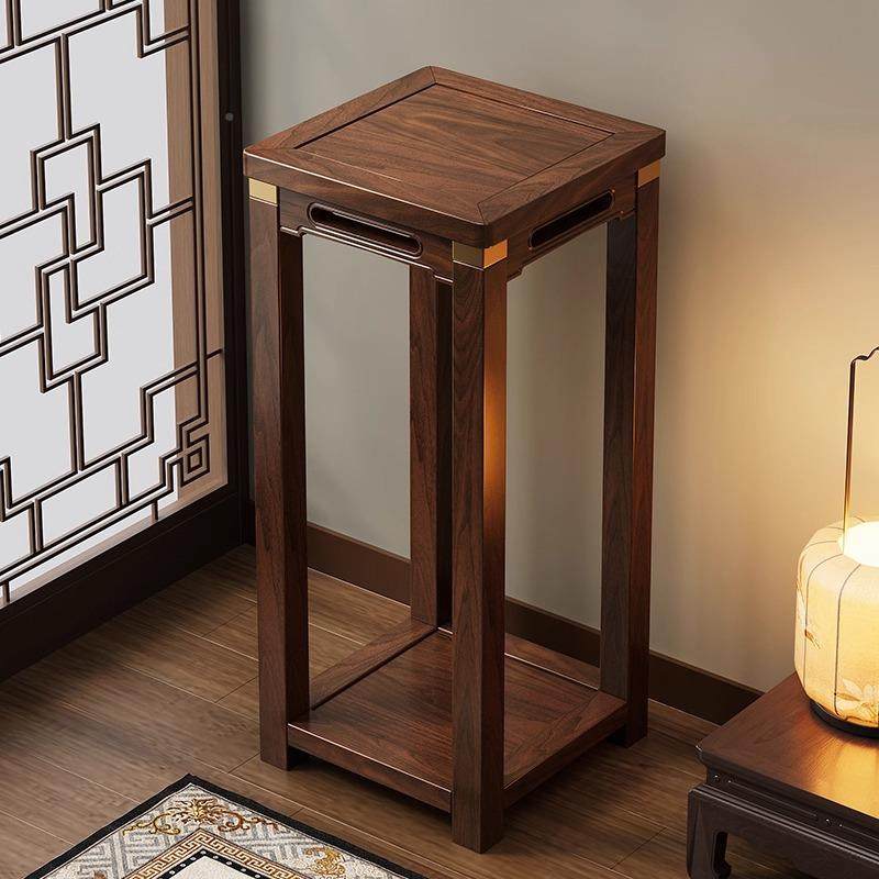 实木中式花架子客厅落地盆式萝多VEA肉花架子绿鱼缸架子新家用阳,电子元器件市场,其它元器件,淘宝优惠券,粉丝福利购,淘宝优惠卷