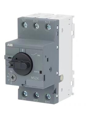 ABB动断路器MS2X-1.6电MS2X-MS2X-机0.63QFQMS2X-10.0旋钮式4控制