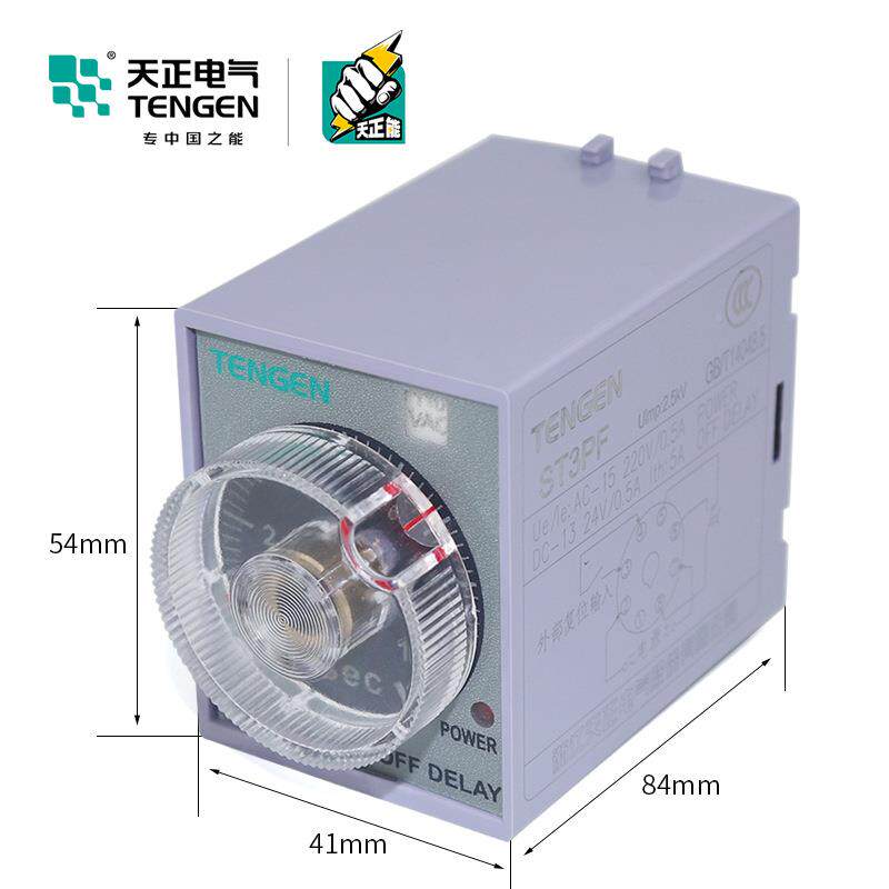 TNGEN天正ST3PF时间继电器JESZ3F电断10S30S60S20V463224V