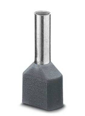 菲尼克斯端子冷压头灰色-AI-TWIN 2X 4-12 GY-3201000