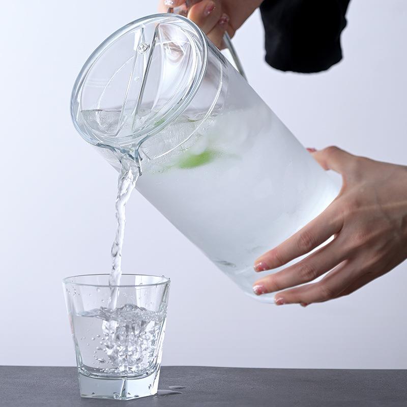 啤酒大壶扎66直塑料PC冷水壶耐高身温商用酒吧KTV果亚汁饮料壶克