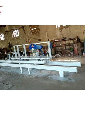 木工机械自进数料推台锯家具裁板js-1114控推台开料锯电跑原木开