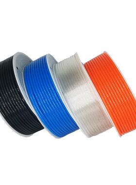 PUm气管软8m80米空压机气泵工管气动高管压418管弹簧风木管10mm12