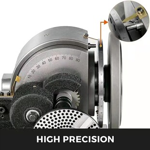 BS-2型万能分度头，8寸200万能分度头，配尾座200三爪卡盘