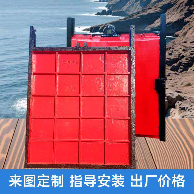 铁铸门水利田工闸程机械截流排水防倒灌水513库河道农灌溉铸铁水