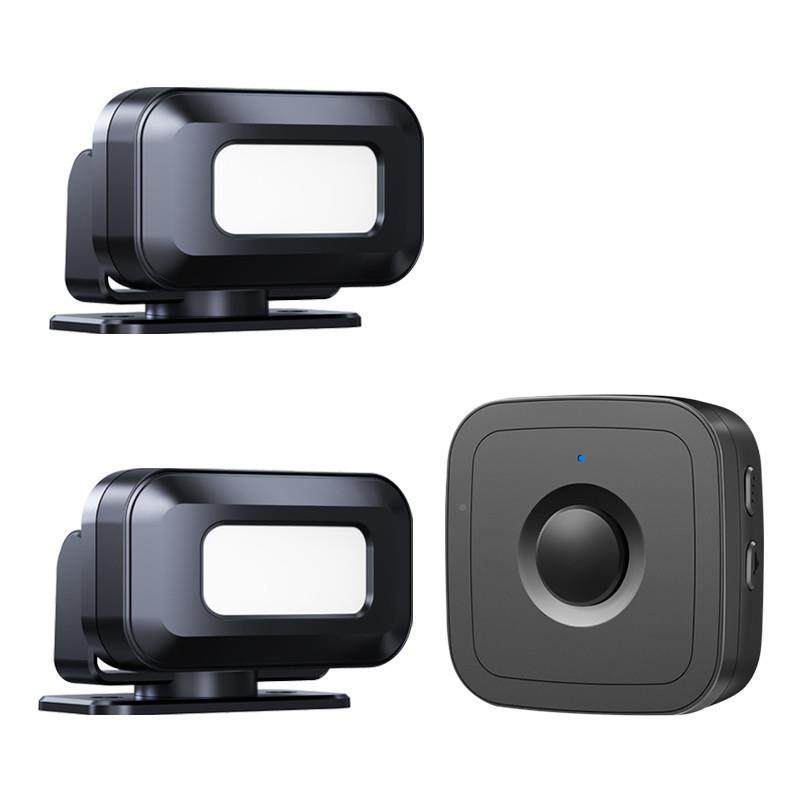 分体式店迎宾器迎临感欢ZLL应器铺进门语音感应器迎宾红外语音光